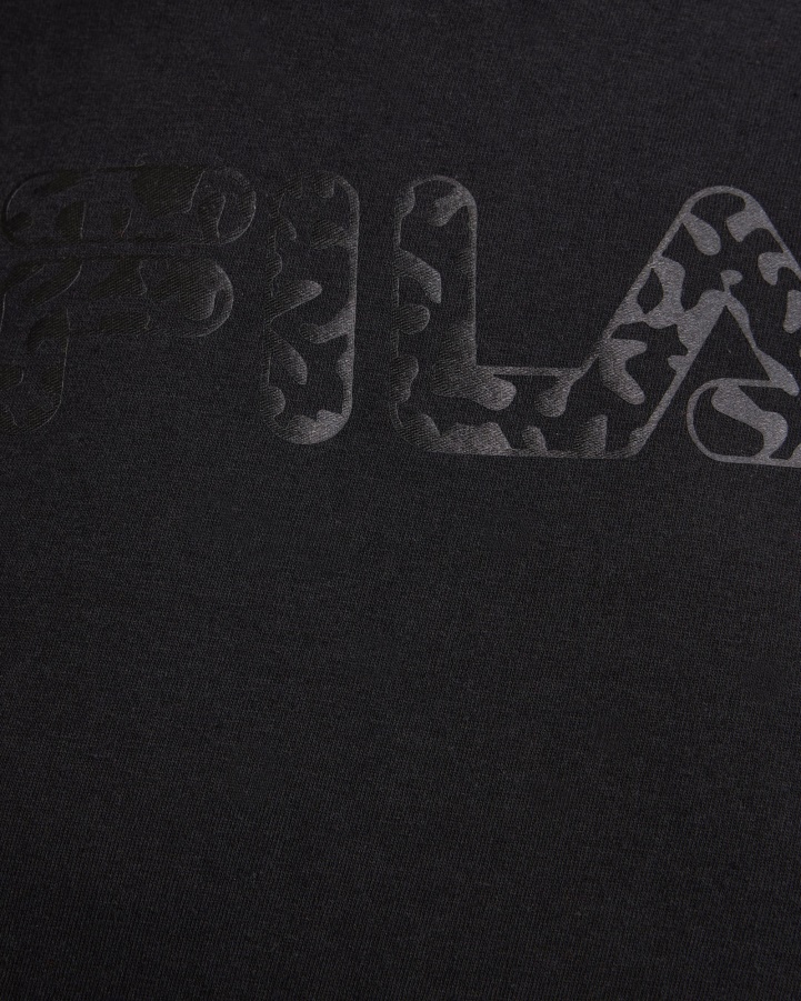 Black Fila Women's Tano Tee