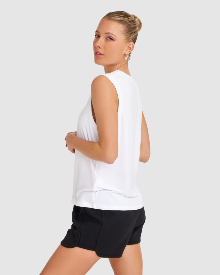 White Fila Women's Spencer Tank