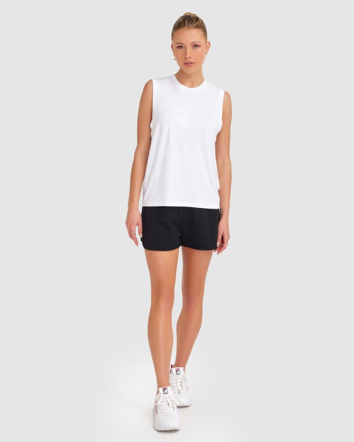 White Fila Women's Spencer Tank