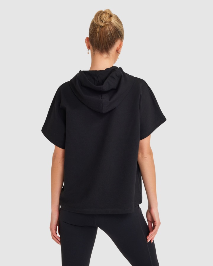 Black Women's Spencer SS Hoody Fila