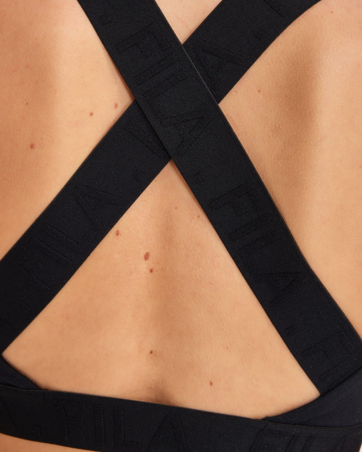 Women's Spencer Crop Top Black Fila