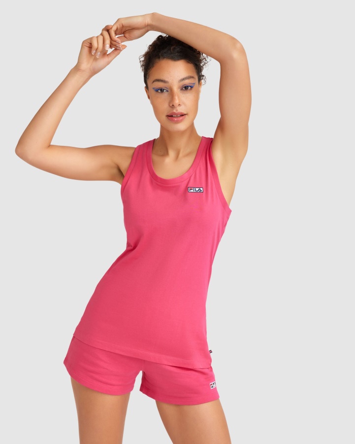 Mexican Pink Fila Women's Imogen Tank