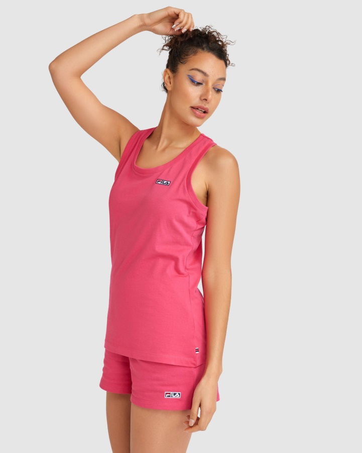 Mexican Pink Fila Women's Imogen Tank