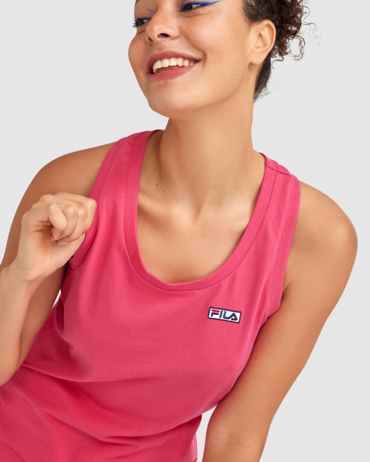Mexican Pink Fila Women's Imogen Tank
