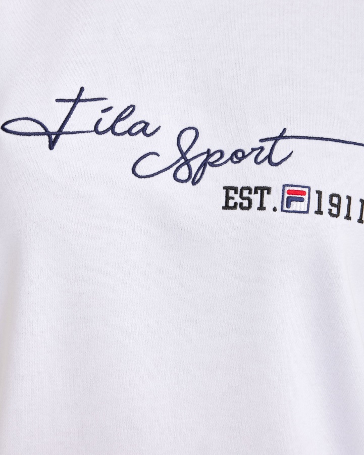 White Women's Cinzia Crew Fila