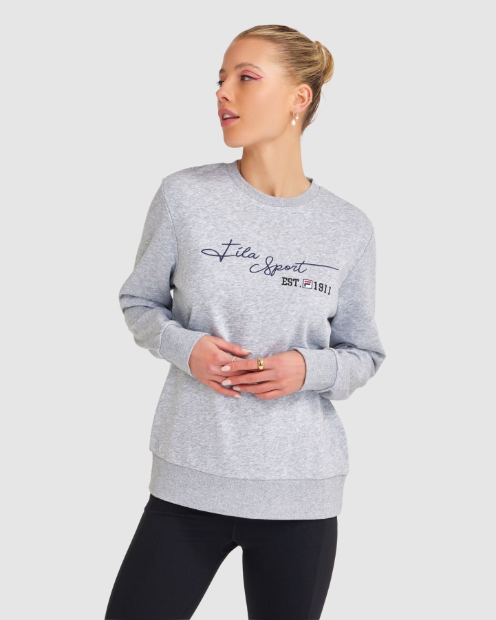 Women's Cinzia Crew Fila Grey Marle