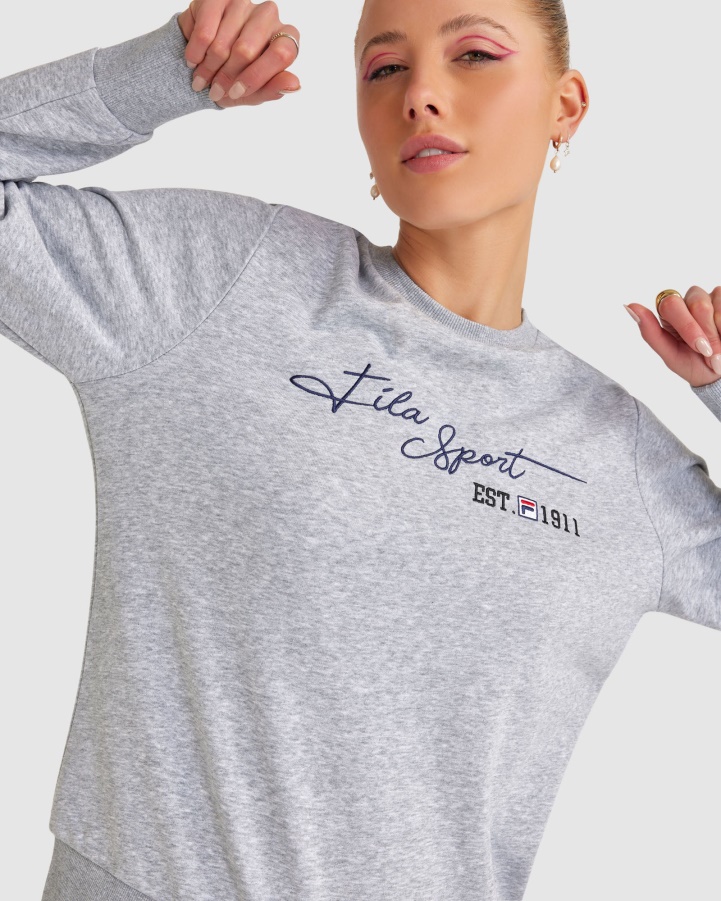 Women's Cinzia Crew Fila Grey Marle
