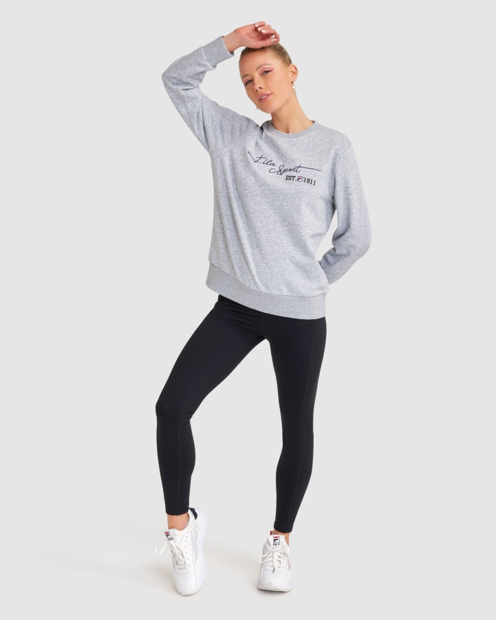 Women's Cinzia Crew Fila Grey Marle