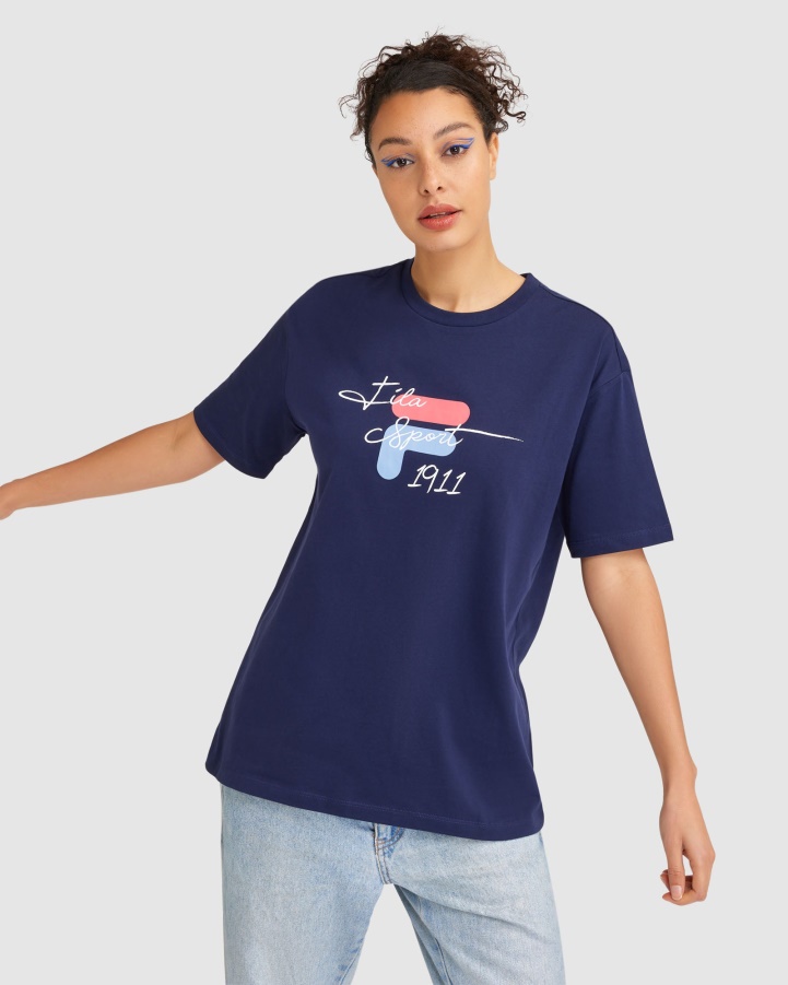 Fila New Navy Women's Cinzia Tee