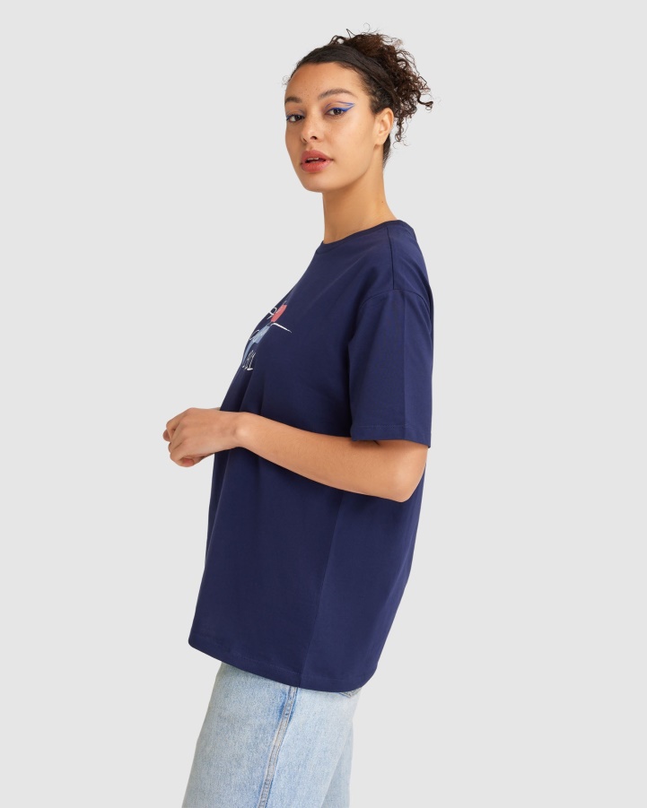 Fila New Navy Women's Cinzia Tee