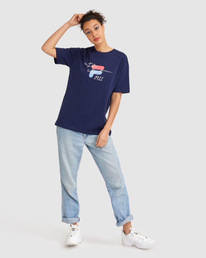 Fila New Navy Women's Cinzia Tee