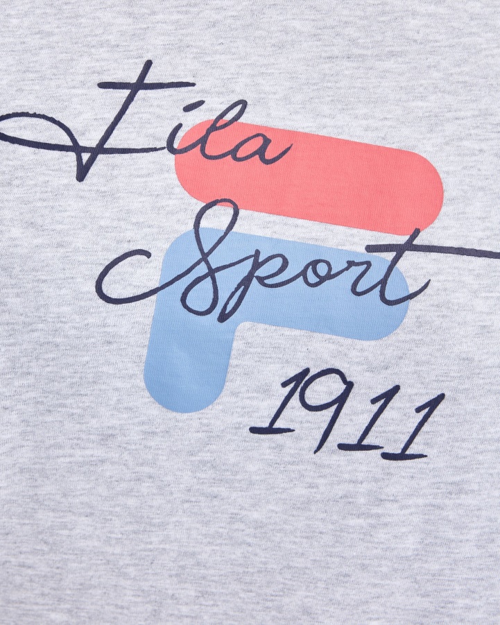 Light Grey Marle Women's Cinzia Tee Fila