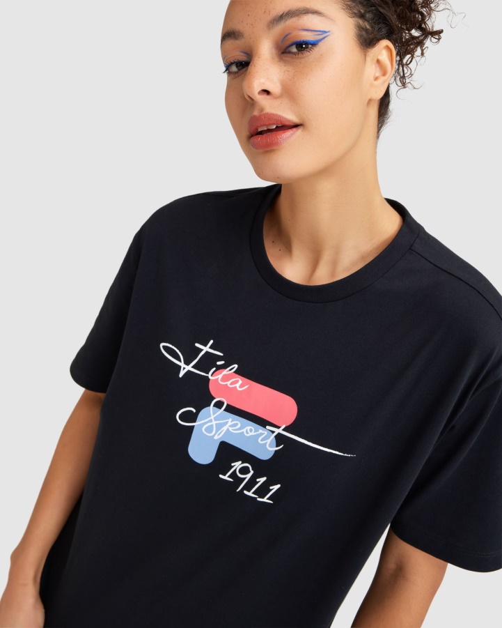 Fila Women's Cinzia Tee Black