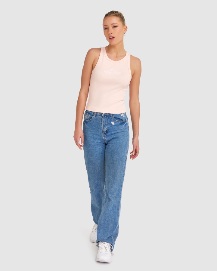 Women's Cinzia Rib Tank Fila Fairytale