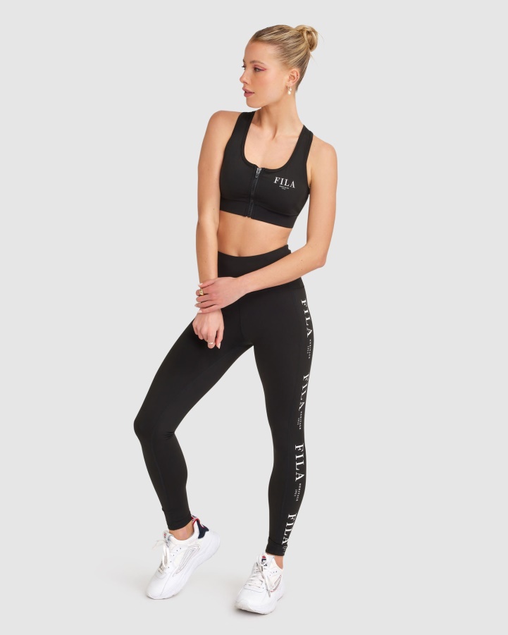Black Fila Women's Elektra Tight