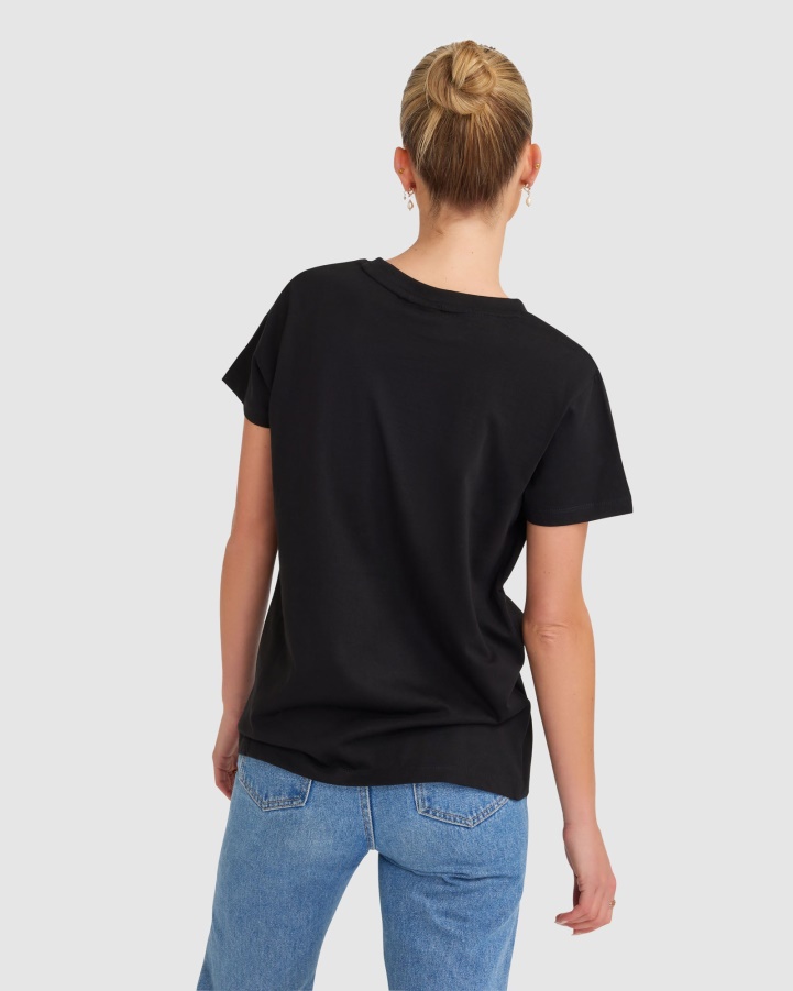 Black Fila Women's Imogen Tee