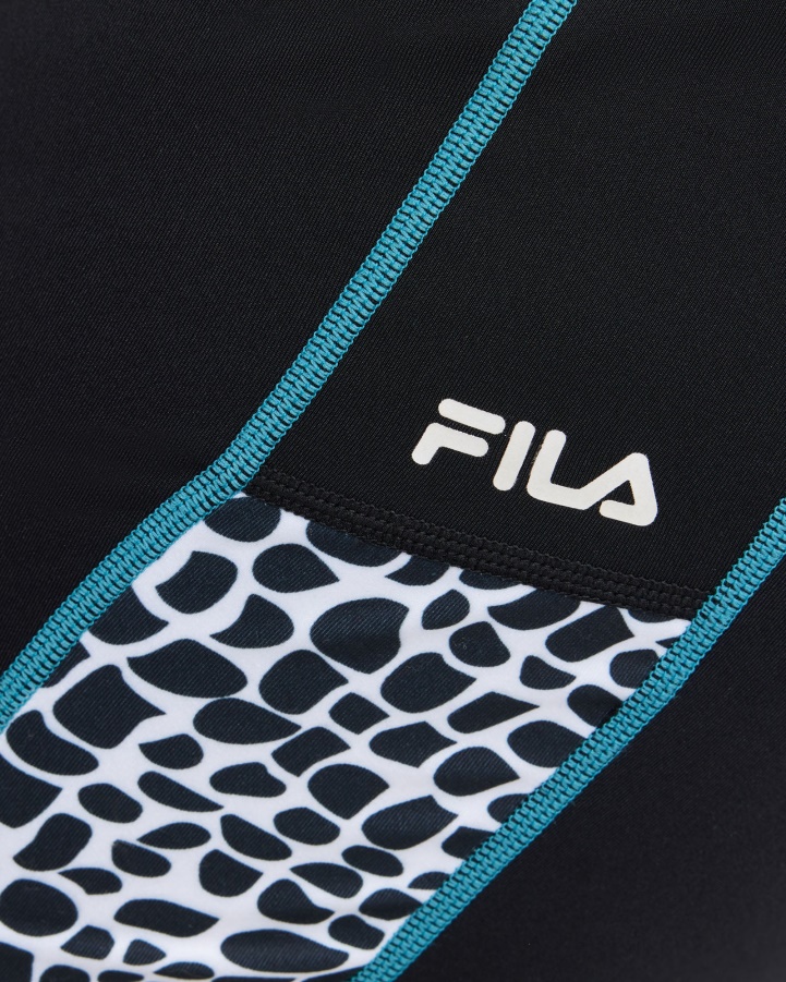 Women's Rebecca 3/4 Tight Black Fila