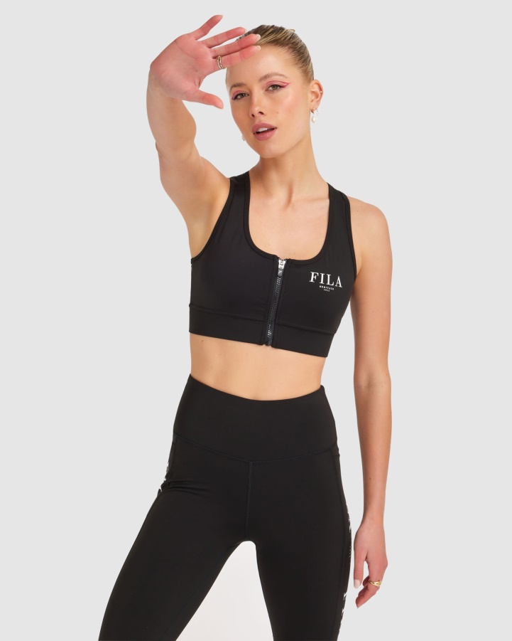 Fila Women's Elektra Bra Black