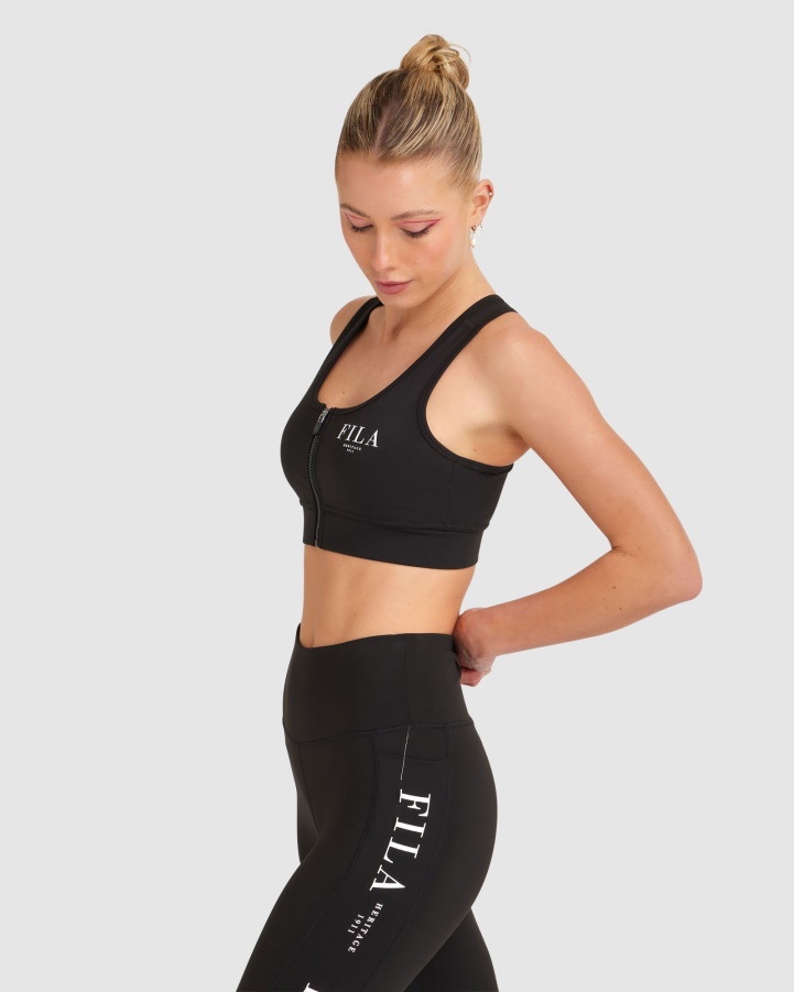 Fila Women's Elektra Bra Black