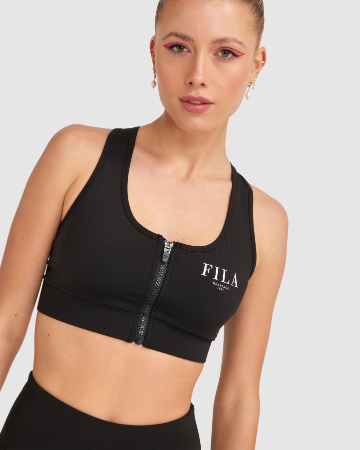 Fila Women's Elektra Bra Black