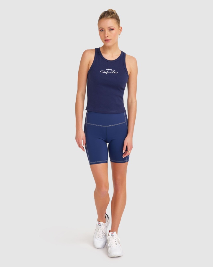 New Navy Women's Chiara Short Fila