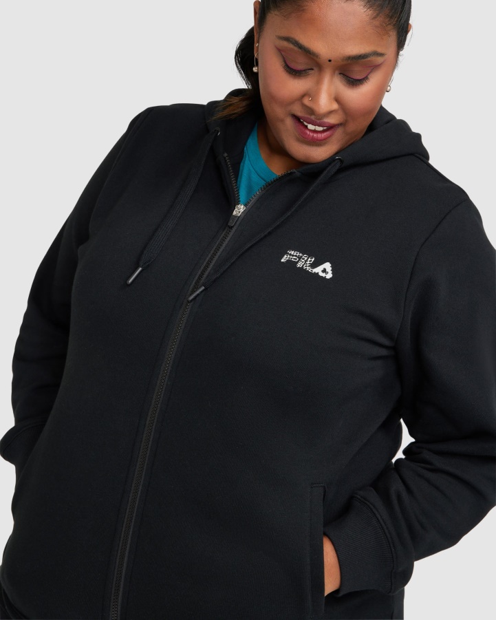 Black Women's Rebecca Zip Thru Fila