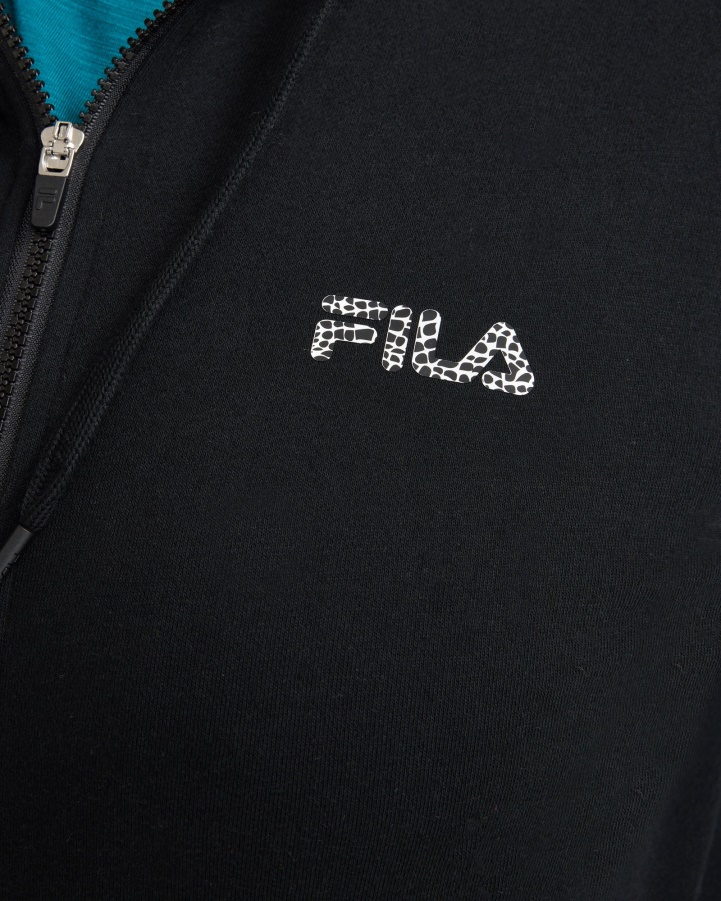 Black Women's Rebecca Zip Thru Fila