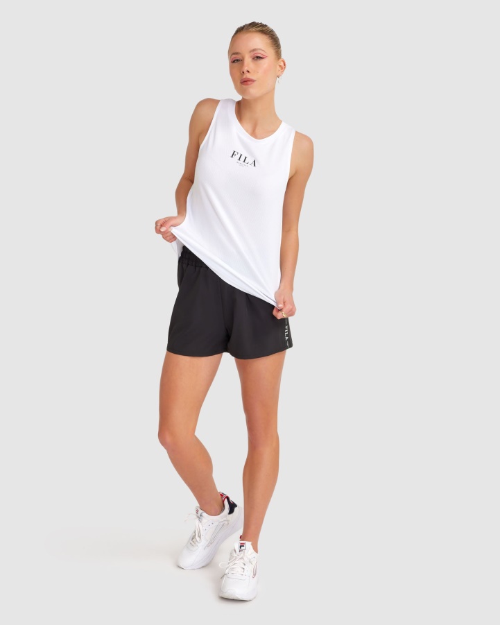 White Fila Women's Elektra Tank