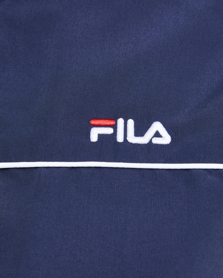 New Navy Fila Classic Women's Microfibre Jacket