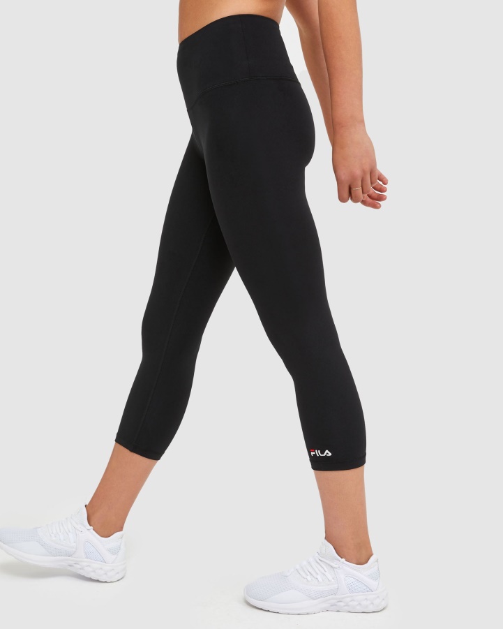 Classic Women's 3/4 Tights Black Fila