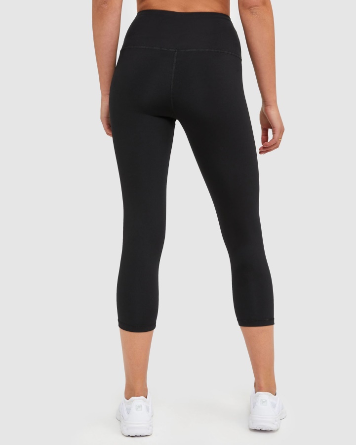 Classic Women's 3/4 Tights Black Fila