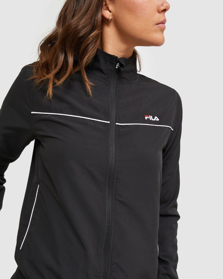 Fila Classic Women's Microfibre Jacket Black