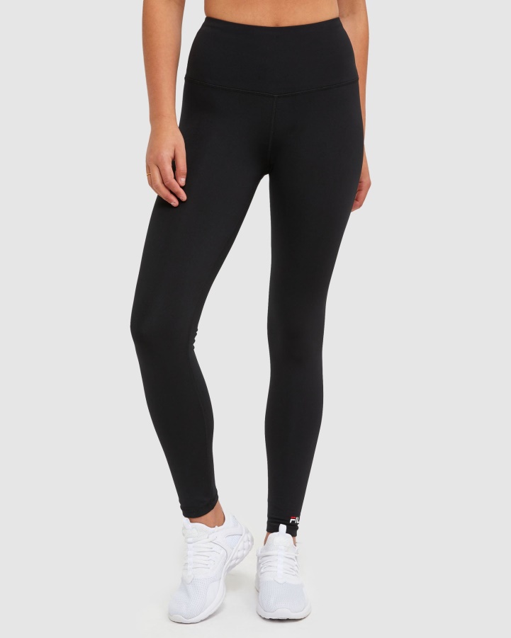 Black Fila Classic Women's Full Tight