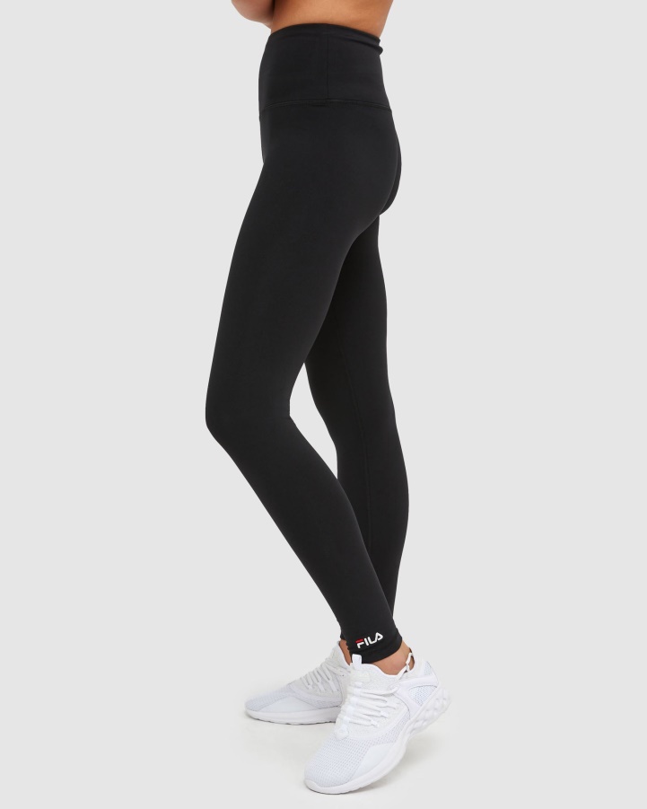 Black Fila Classic Women's Full Tight
