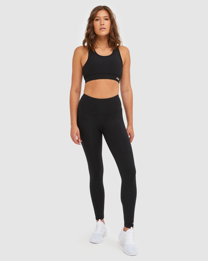 Black Fila Classic Women's Full Tight
