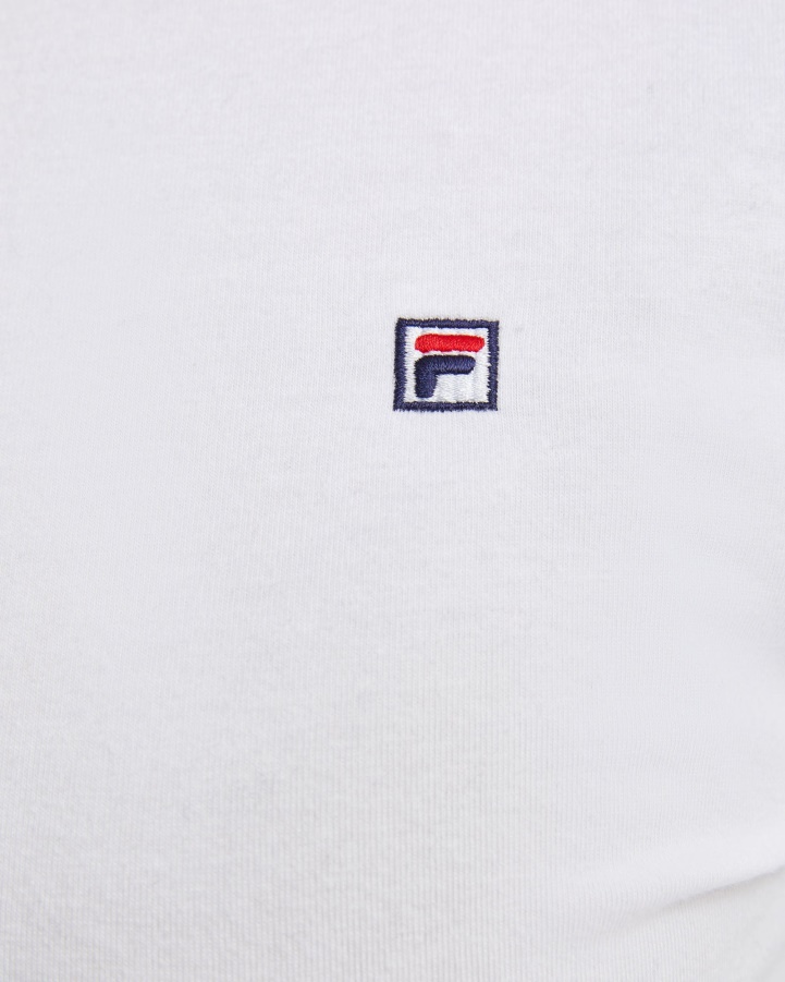 Women's Badge L/S Tee White Fila