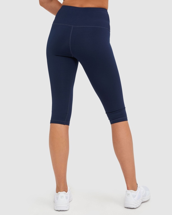 New Navy Classic Women's Capri Tights Fila