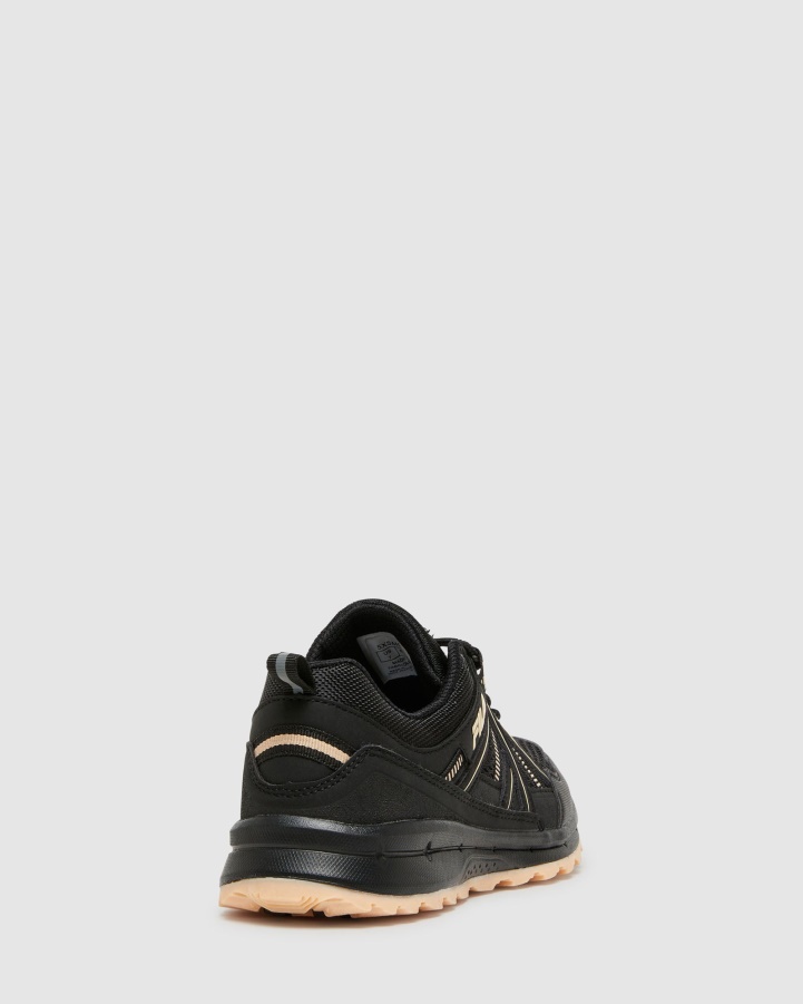 Women's FILA Andria Black/Peach Fila