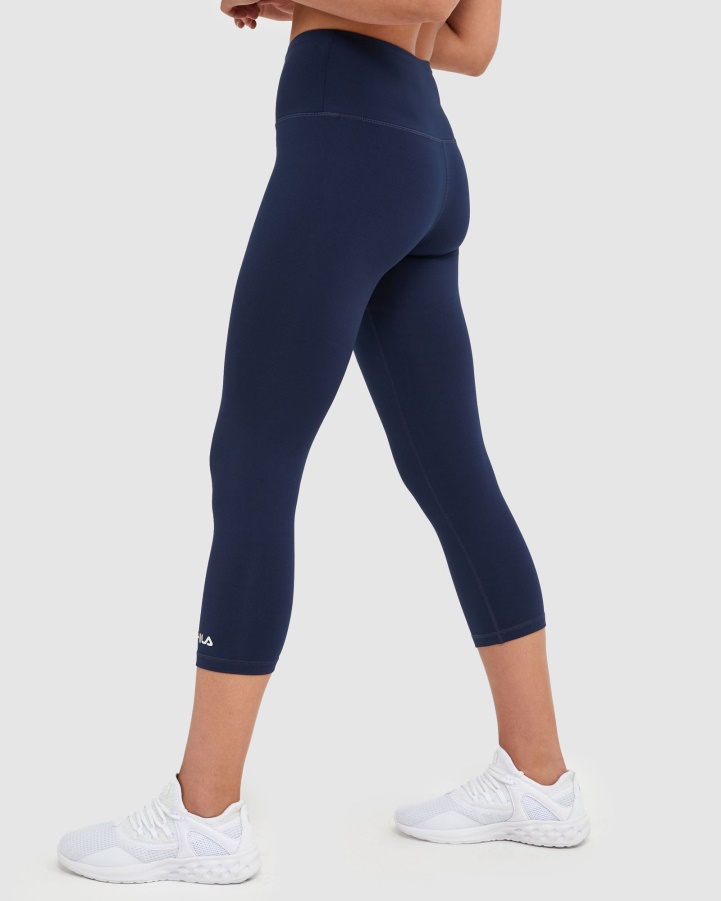 Classic Women's 3/4 Tights Fila New Navy