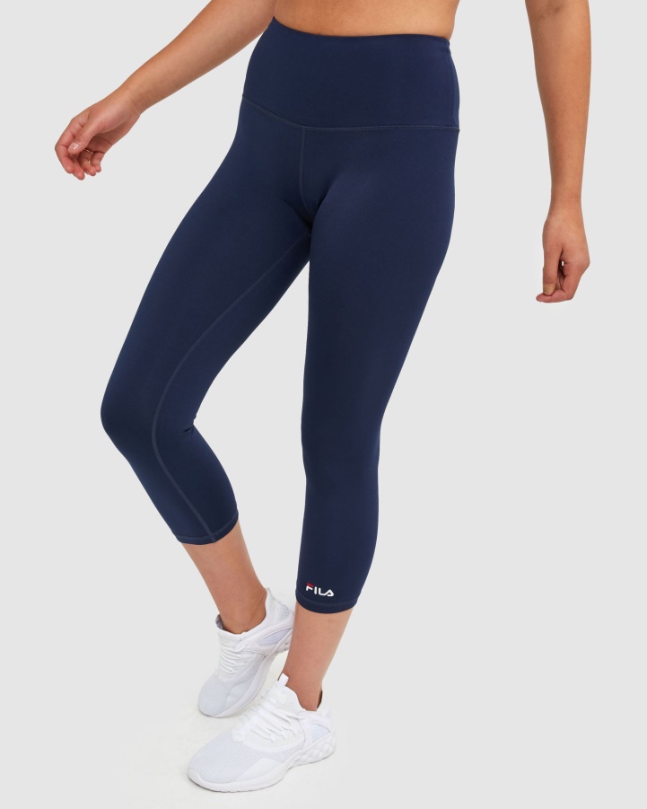 Classic Women's 3/4 Tights Fila New Navy