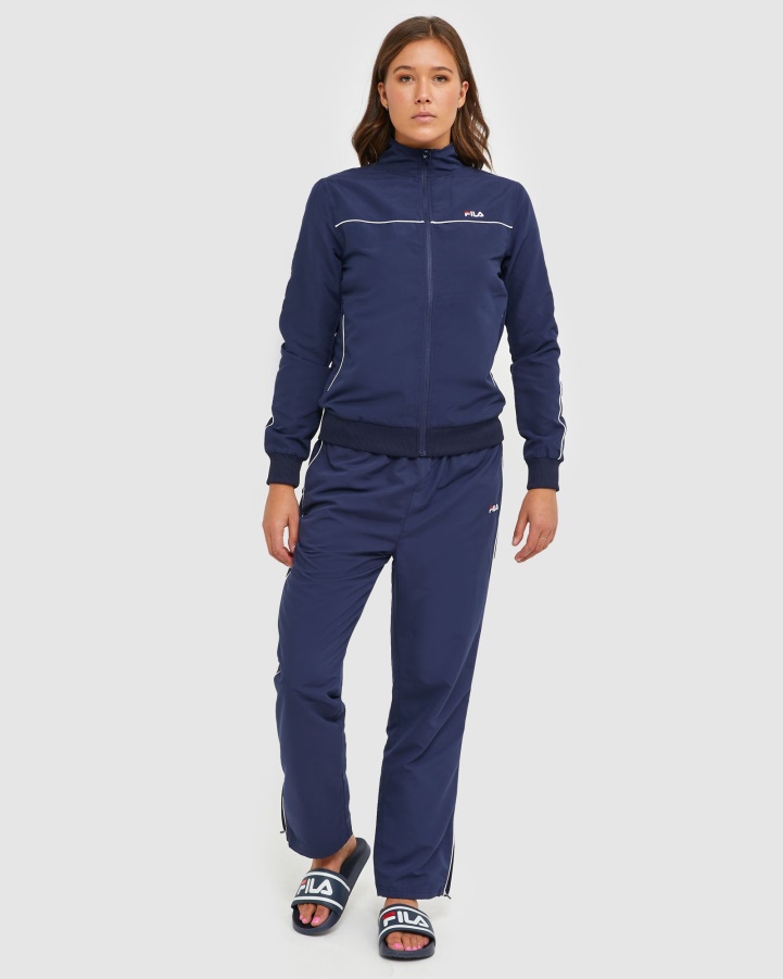 New Navy Classic Women's Microfibre Pants Fila