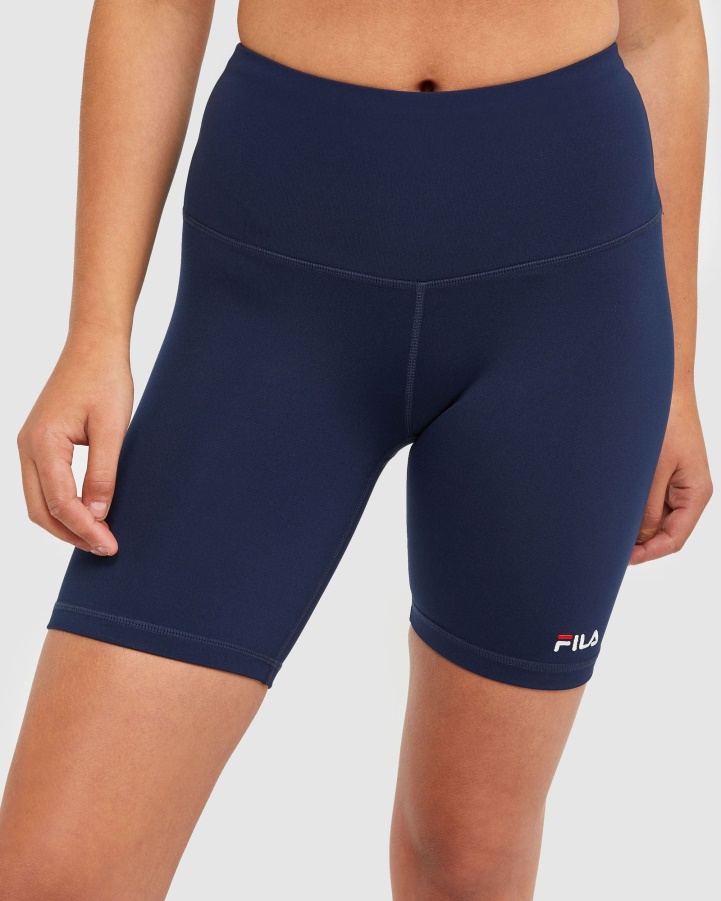 Classic Women's Bike Shorts Fila New Navy