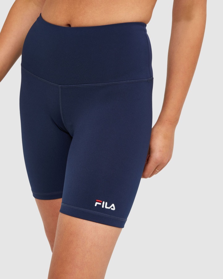 Classic Women's Bike Shorts Fila New Navy