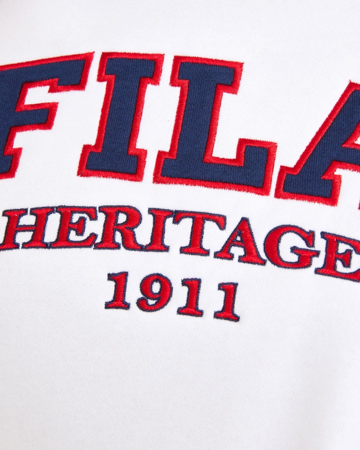 Fila White Women's Serena Crew