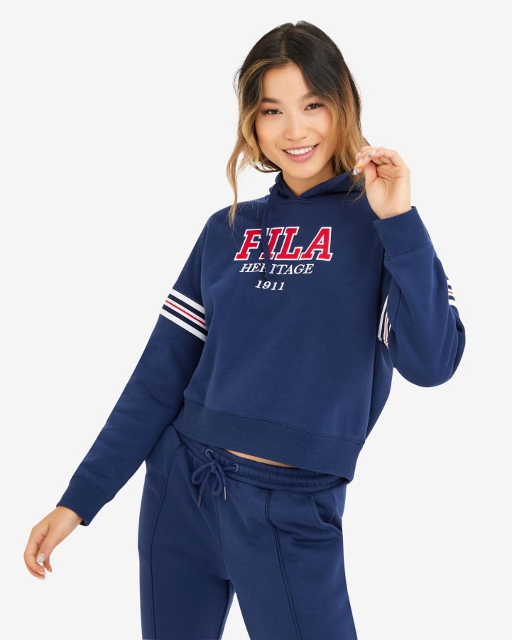 New Navy Women's Serena Hoody Fila
