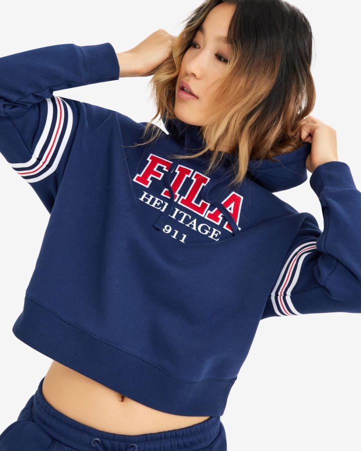 New Navy Women's Serena Hoody Fila
