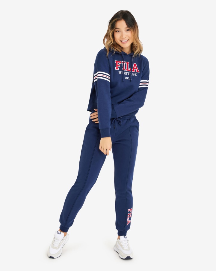 New Navy Women's Serena Hoody Fila