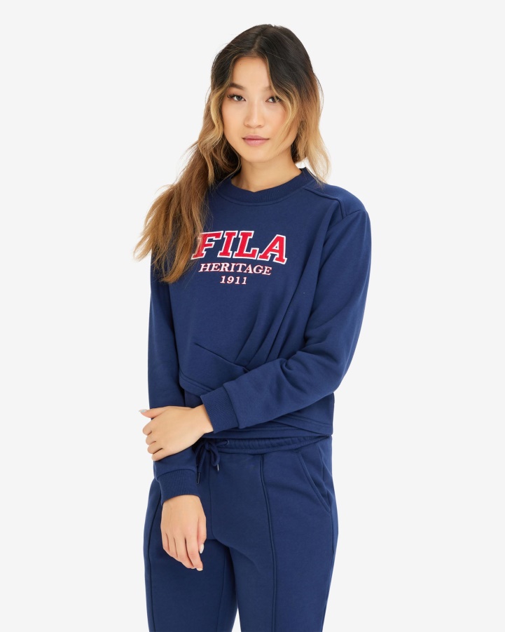 Fila Women's Serena Crew Navy