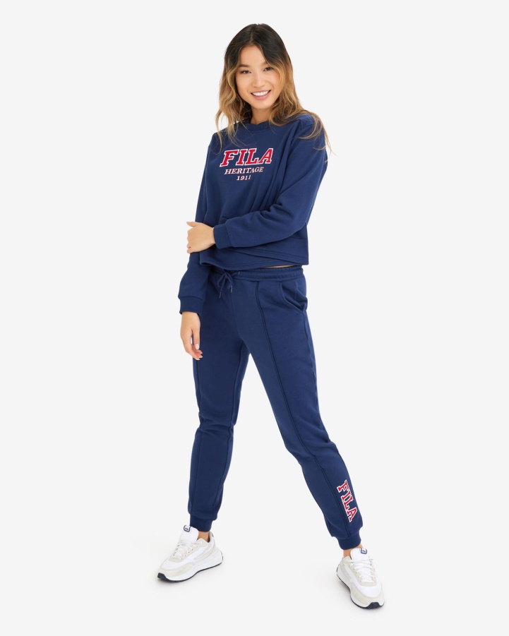 Women's Serena Trackpant Fila Navy