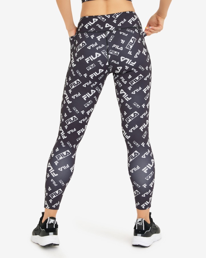 Black Fila Alessa Tight